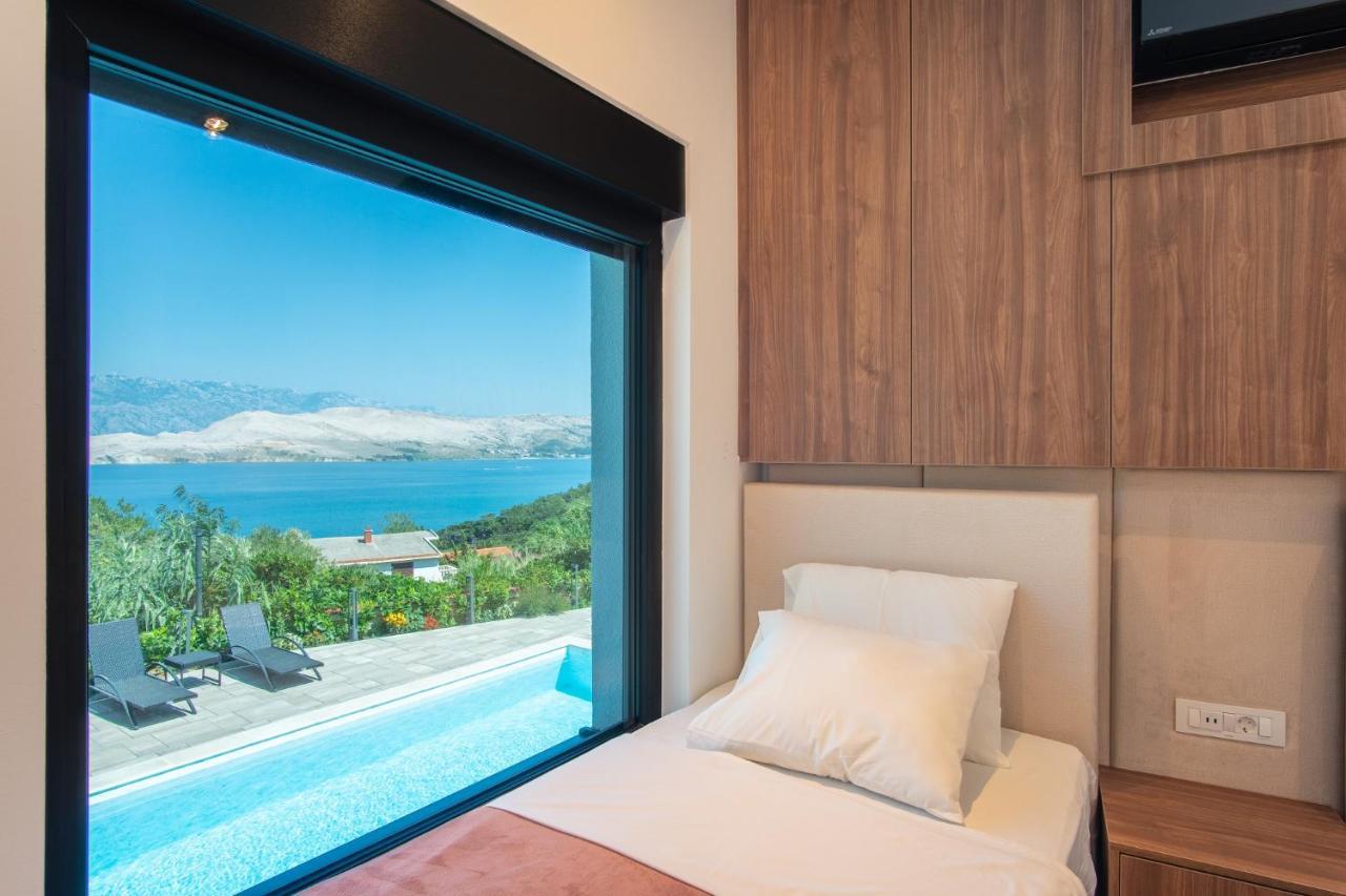 Perla Nera Heated Pool & Sauna Stan Trigraci Exterior foto